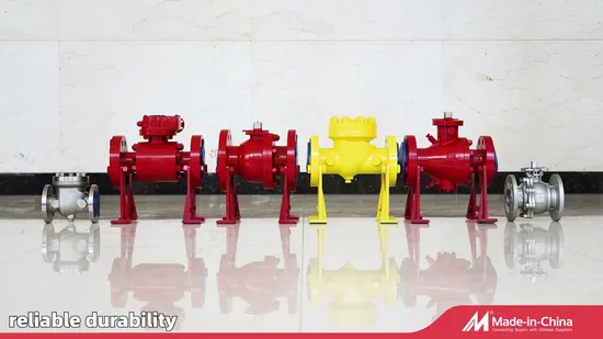 Oil API 6''300 Wcb Flanfe Ball Valve